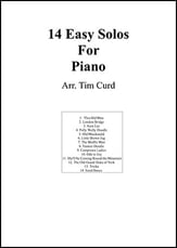 14 Easy Solos for Piano piano sheet music cover